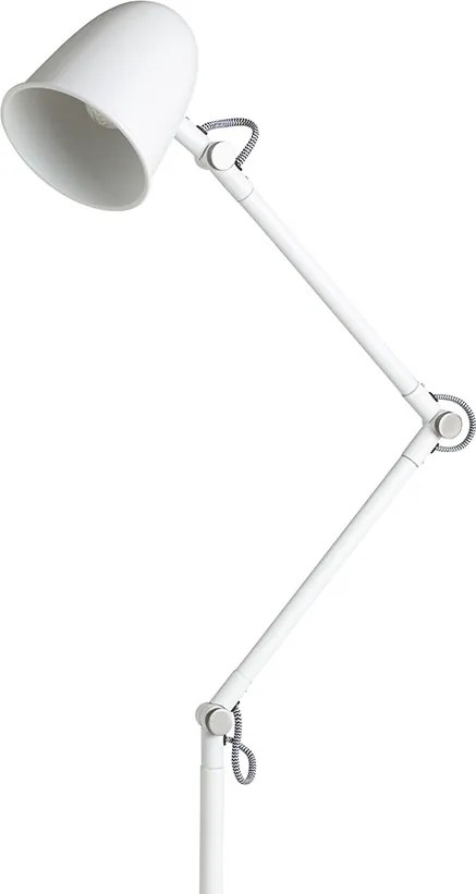 RENDL DANNY állólámpa fehér matt nikkel 230V LED E14 5W