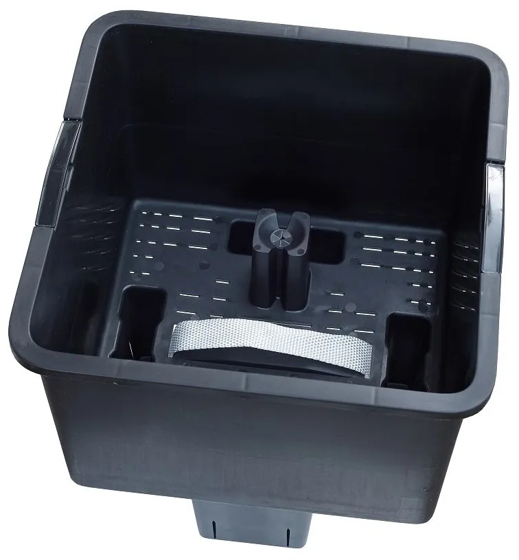 Plastia Berberis TRIO öntöző virágláda csokoládé, 117 cm