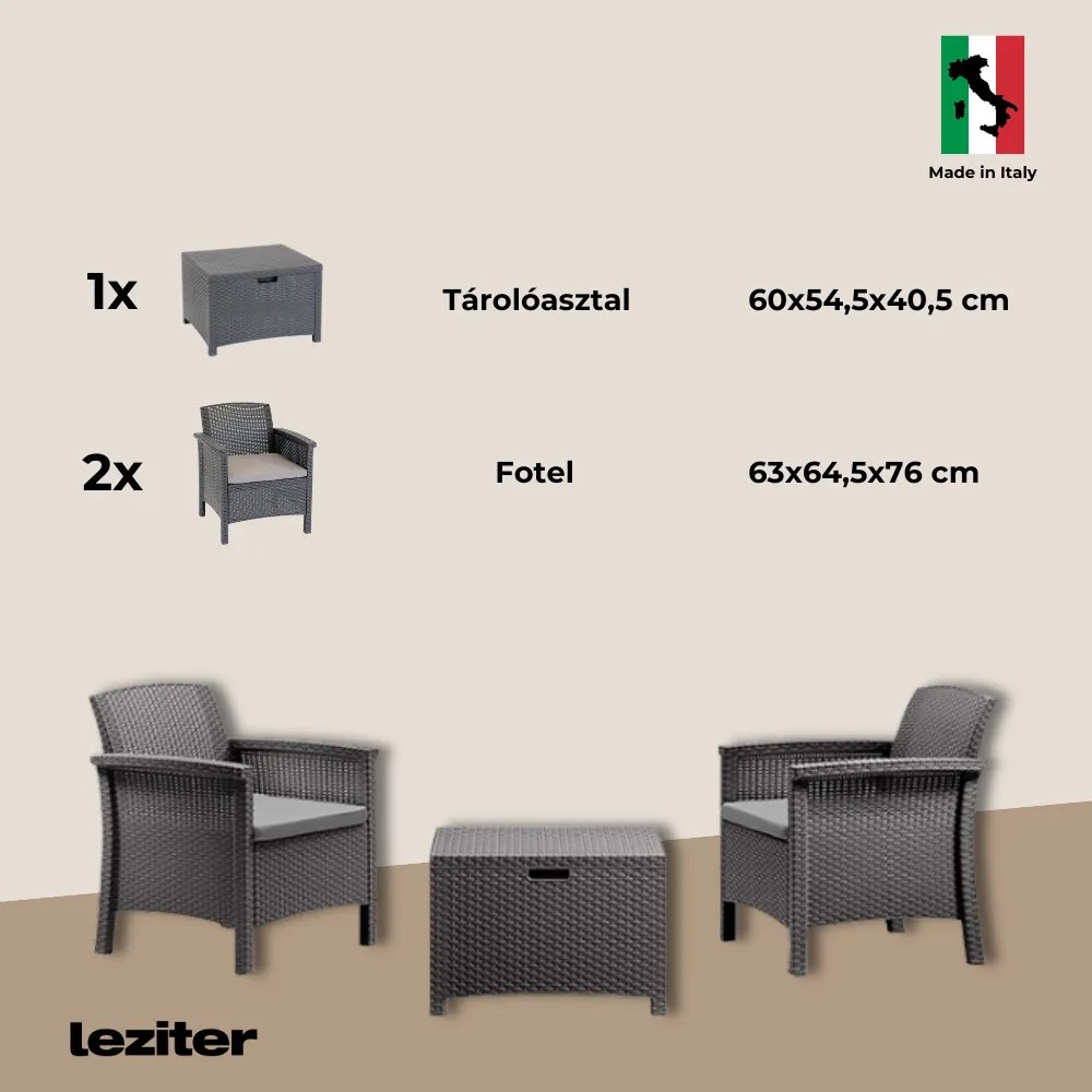 Venus Balcony kerti bútor garnitúra barna