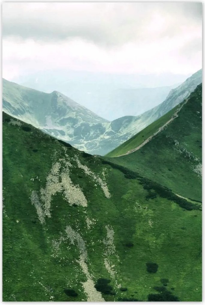 Poszterek 60x90 Tátra Lengyel hegyek Kilátás