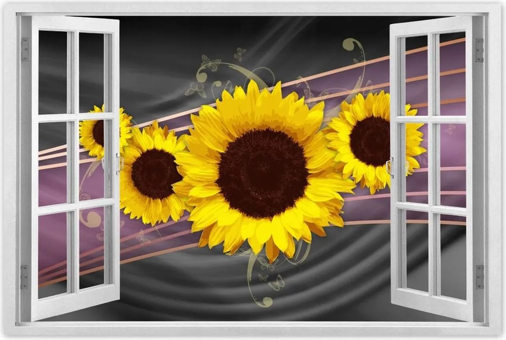 Poszterek 90x60 Napraforgó