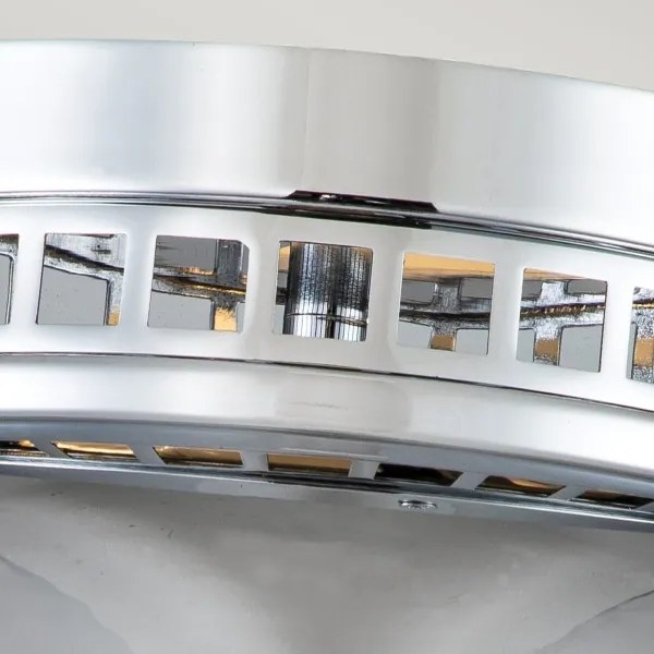 Hinkley HK-AMELIA-F-M-CM - Mennyezeti lámpa AMELIA 2xE27/40W/230V fényezett króm