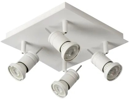 Lucide 17990/19/31 - LED spotlámpa TWINNY-LED 4xGU10/4,5W/230V fehér 25cm