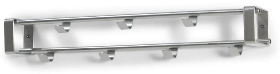 Ezüstszínű fém fali fogas 60 cm Rex – Spinder Design