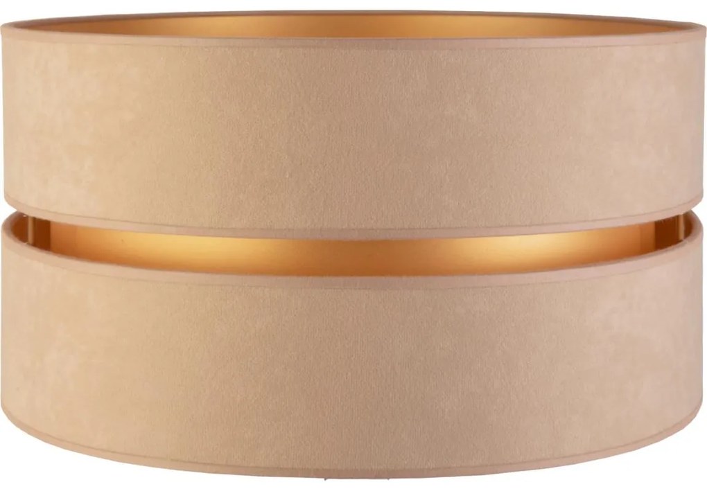 Duolla - Univerzális DUO E27 árnyékoló, 40 cm, bézs/arany