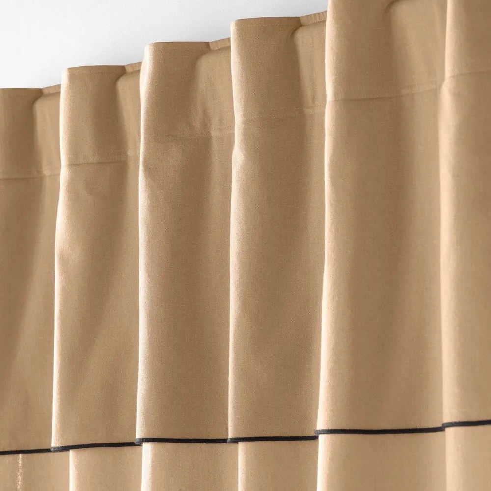 Világosbarna függöny 140x240 cm Mistraline – douceur d'intérieur