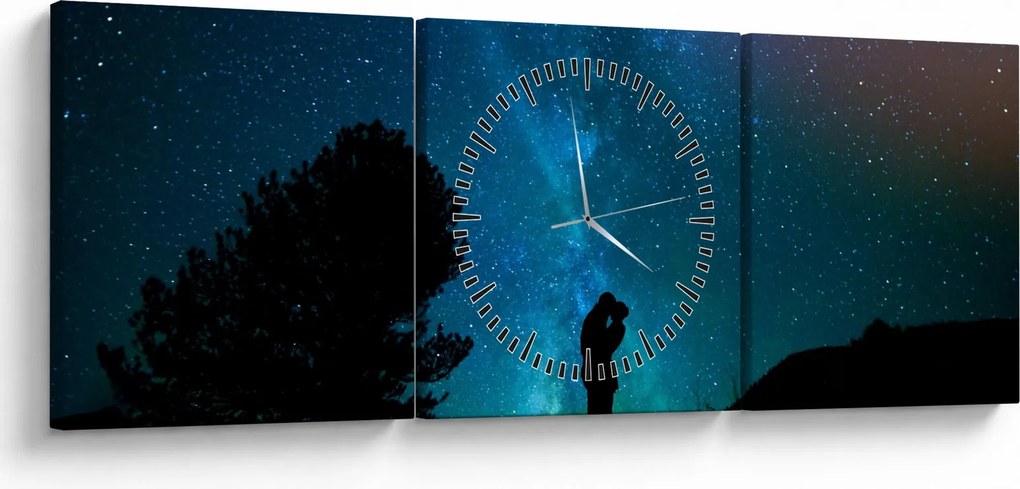 Kép - Találkozás a csillagok alatt (órával) (90x30 cm)