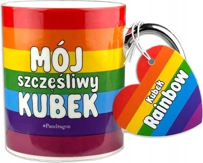 Bögre Rainbow Én Boldog Bögre Lgbt Szivárvány Zászló Harcolj A Jogaidért