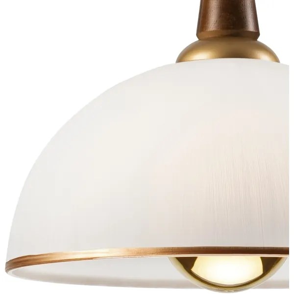 Lehúzható CHIARA mennyezeti lámpa 1xE27/60W/230V barna/cseresznye