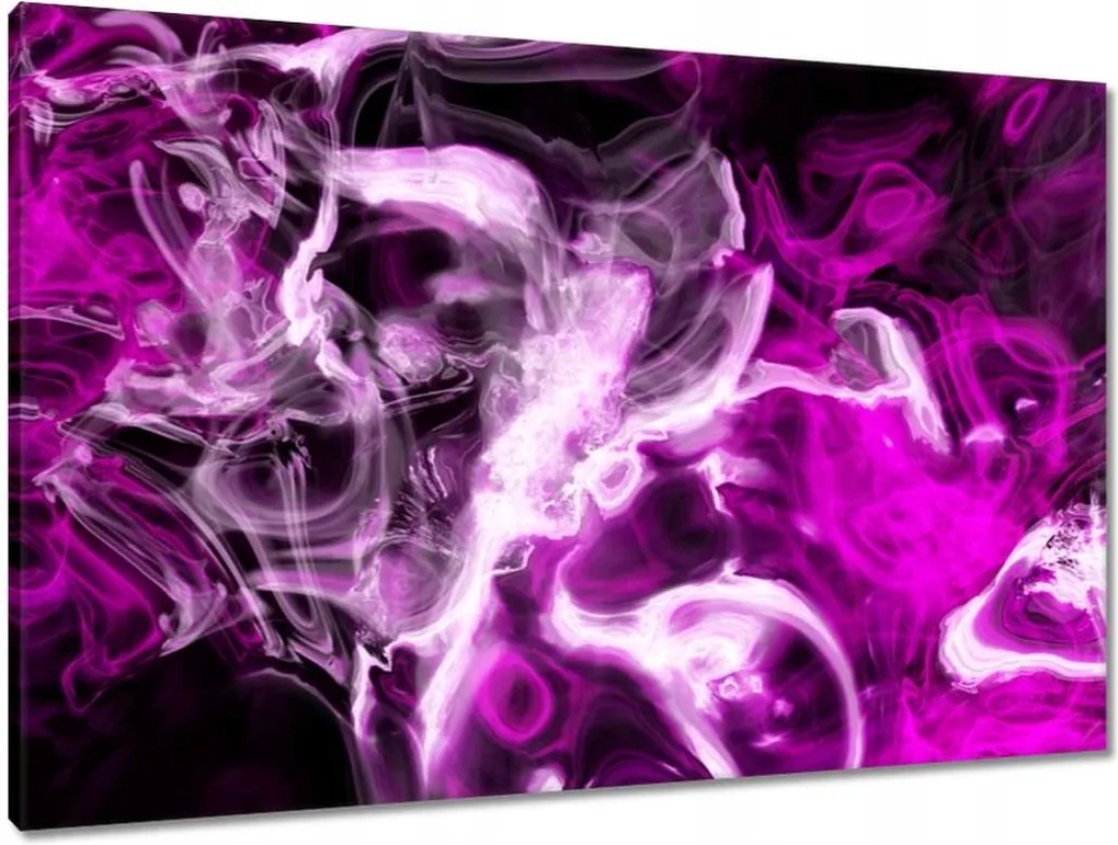 Vászonkép 90x60 Lila lángok