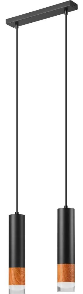 Csillár zsinóron AURELIA 2xGU10/10W/230V