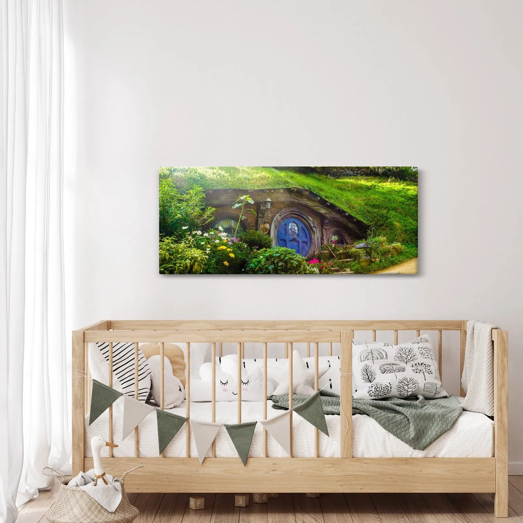 Kép - Hobbitfalva (120x50 cm)