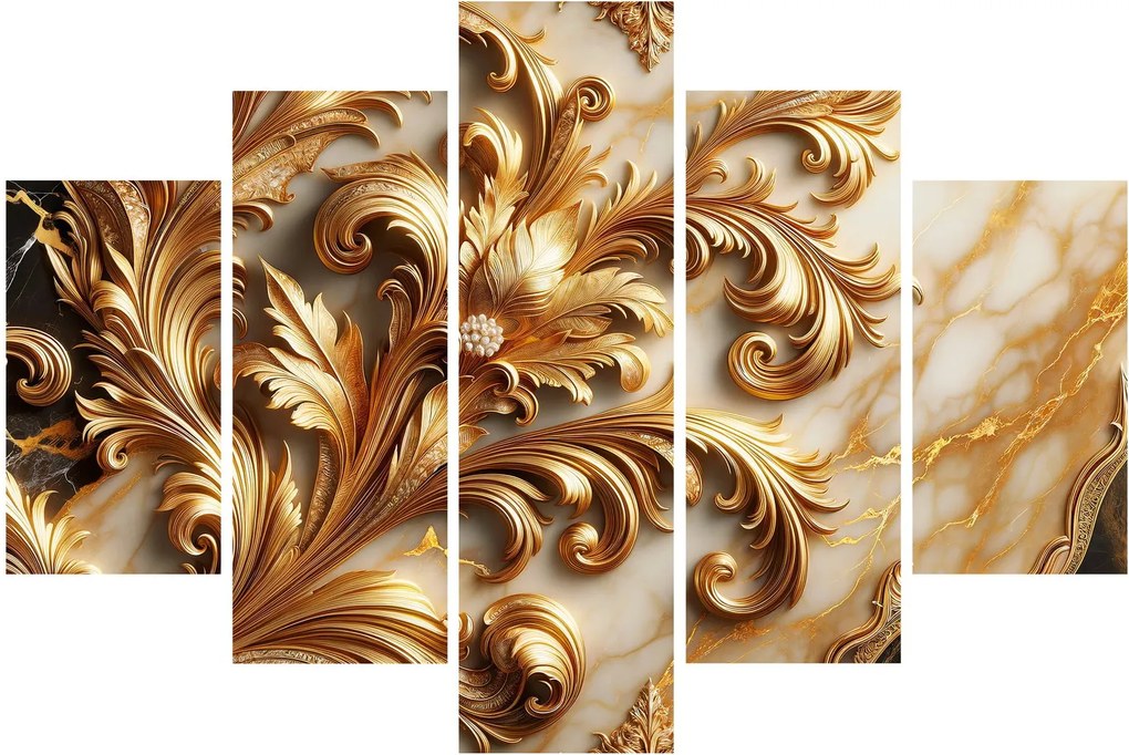 Kép - Márvány arannyal (150x105 cm)
