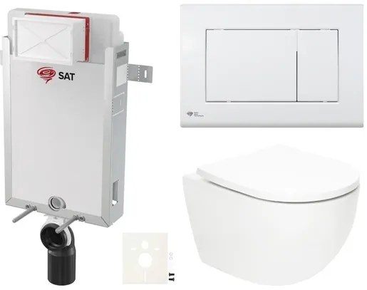 Fali WC szett SAT Fusion befalazáshoz SIKOSZTORFU20