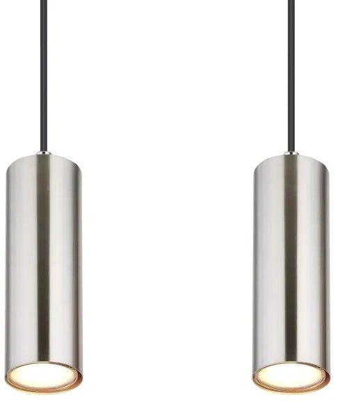 Globo 57911-4H - Csillár zsinóron ROBBY 4xGU10/35W/230V matt króm