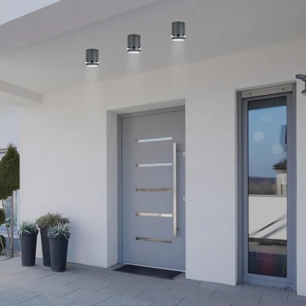 Rabalux 7817 - Kültéri spotlámpa ZOMBOR 1xGU10/35W/230V kerek IP54