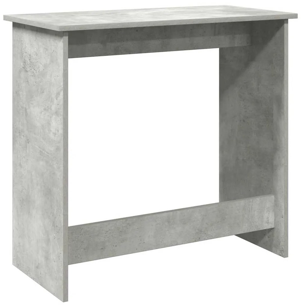 betonszürke forgácslap íróasztal 80 x 40 x 75 cm
