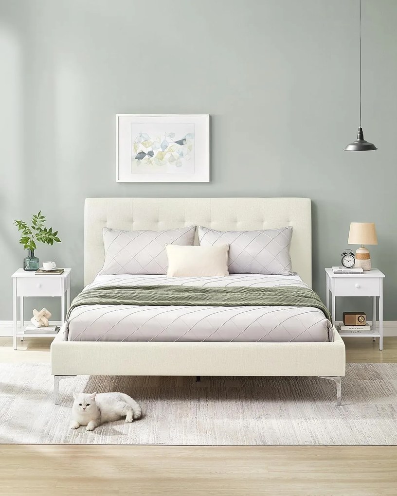 Éjjeliszekrény 40 x 40 x 55 cm, matt fehér