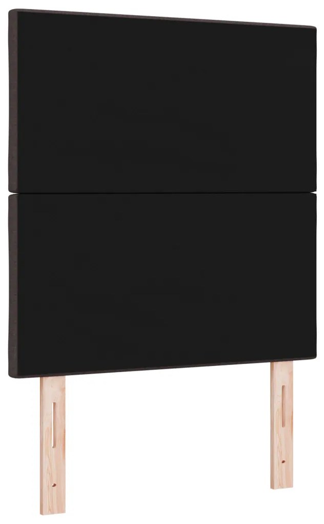 LED Fejtámla Gyémánt Blokk Mintázat Sötétbarna 80 cm Szövet