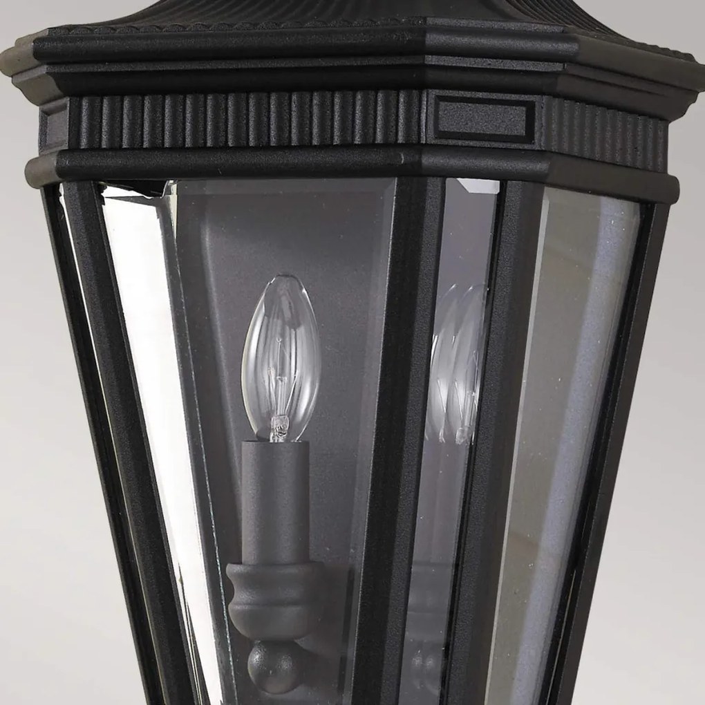 Feiss COTSWOLD LANE FE-COTSLN7-BK Fali lámpa 2x60W/E14 IP44