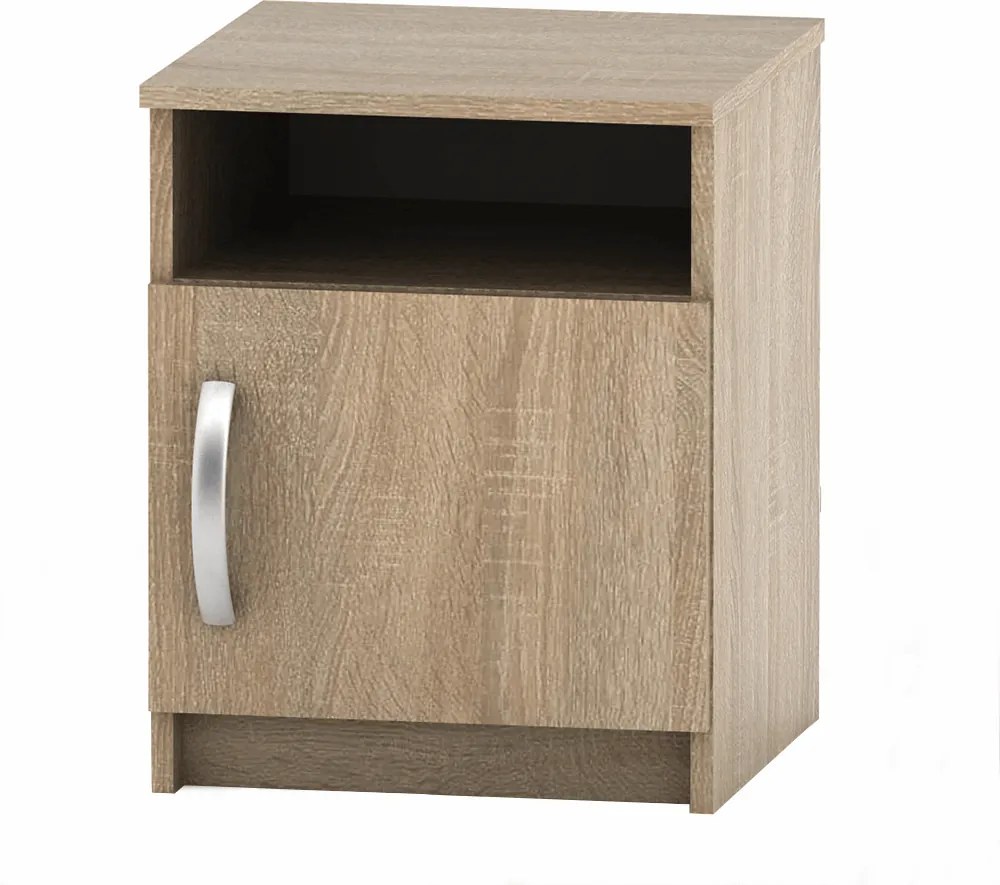 Éjjeliszekrény, tölgy sonoma, BETTY 2 BE02-017-00