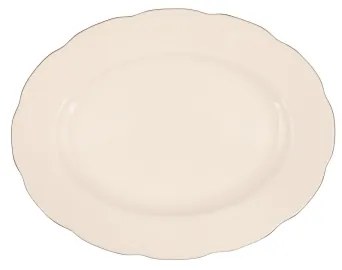 54 darabos étkészlet fehér/réz/csontporcelán