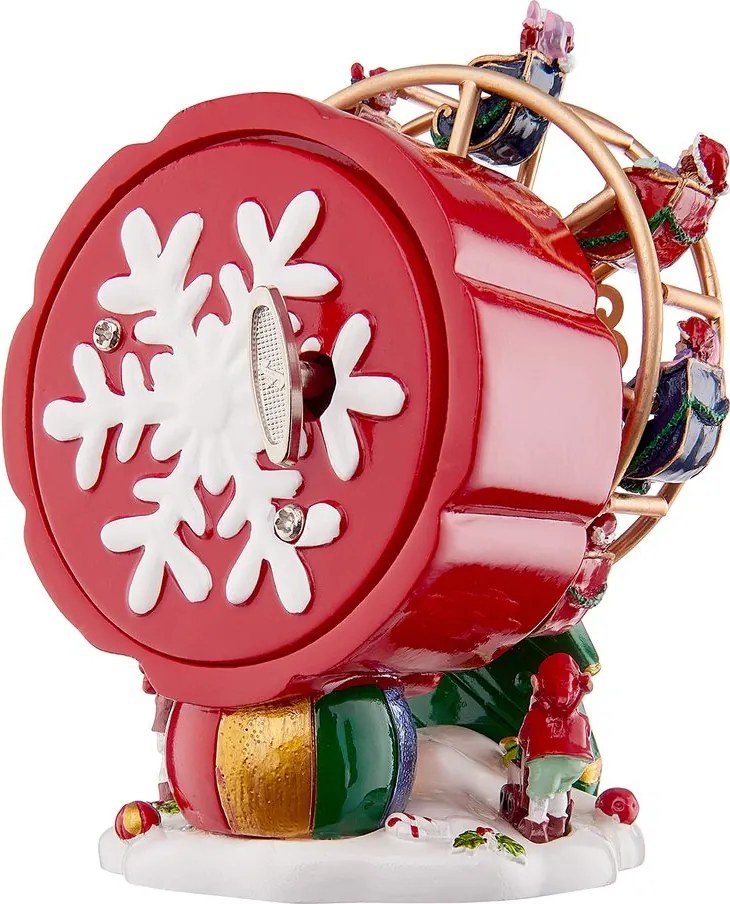 X-MAS zenélő óriáskerék 15cm