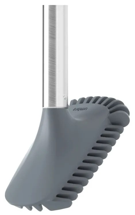 Fehér öntapadós újrahasznosított műanyag WC-kefe Flex Adhesive – Umbra