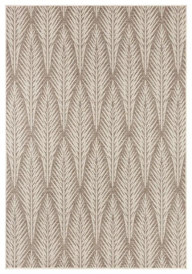 Pella barna-bézs kültéri szőnyeg, 70 x 140 cm - Bougari