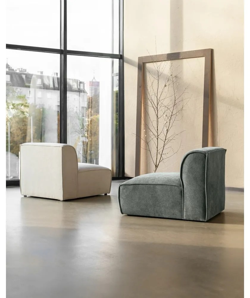 Fehér kanapé modul Flex Felix – Miuform