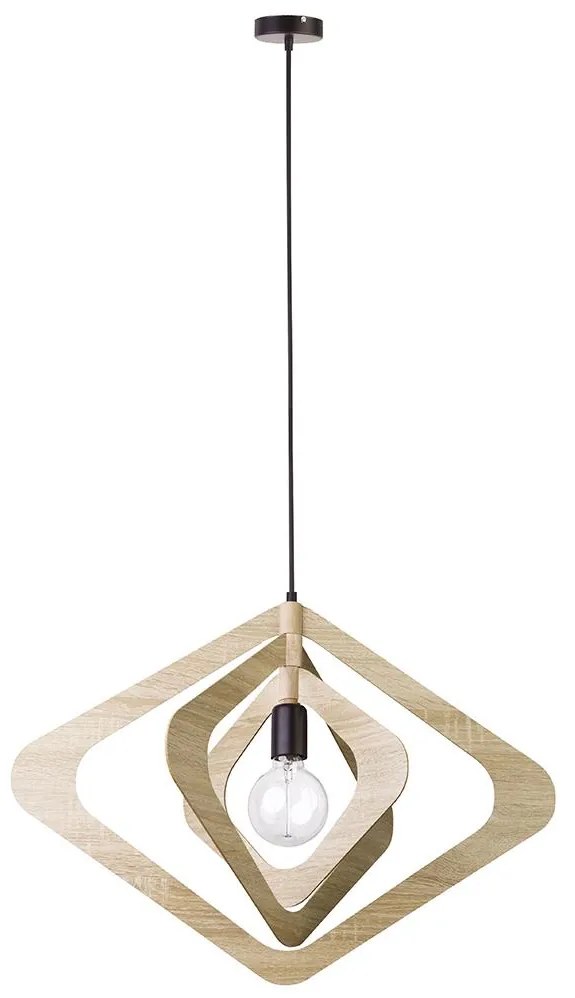 Csillár zsinóron GLAM 1xE27/60W/230V