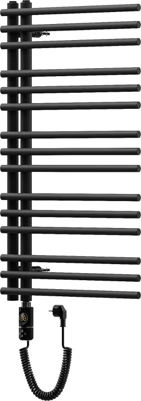 Mexen Neptun elektromos radiátor 900 x 500 mm, 600 W, fekete - W101-0900-500-2600-70