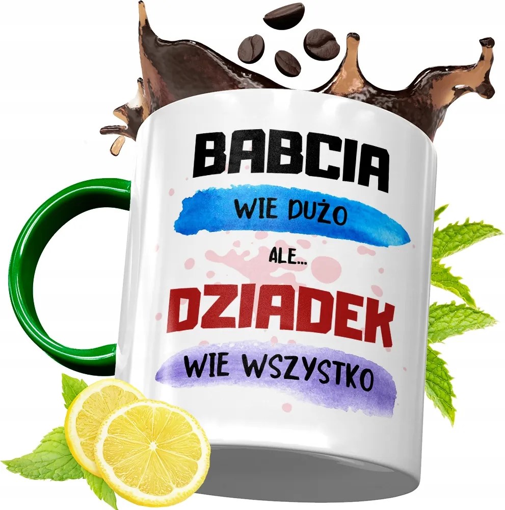 Zöld Bögre Nagypapának Születésnapi Ajándék fényképes nyomtatással