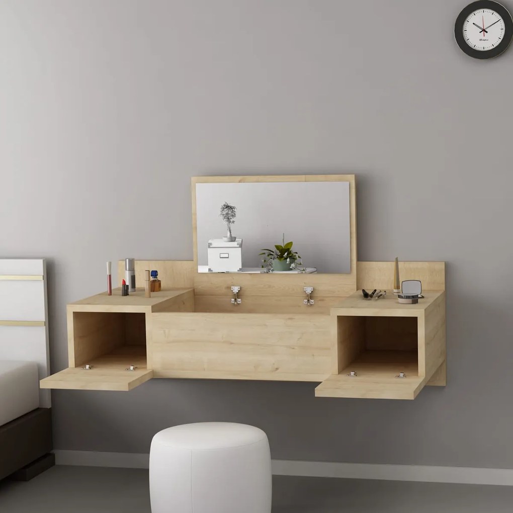 Zakkum Sapphire Oak kozmetikai asztalka