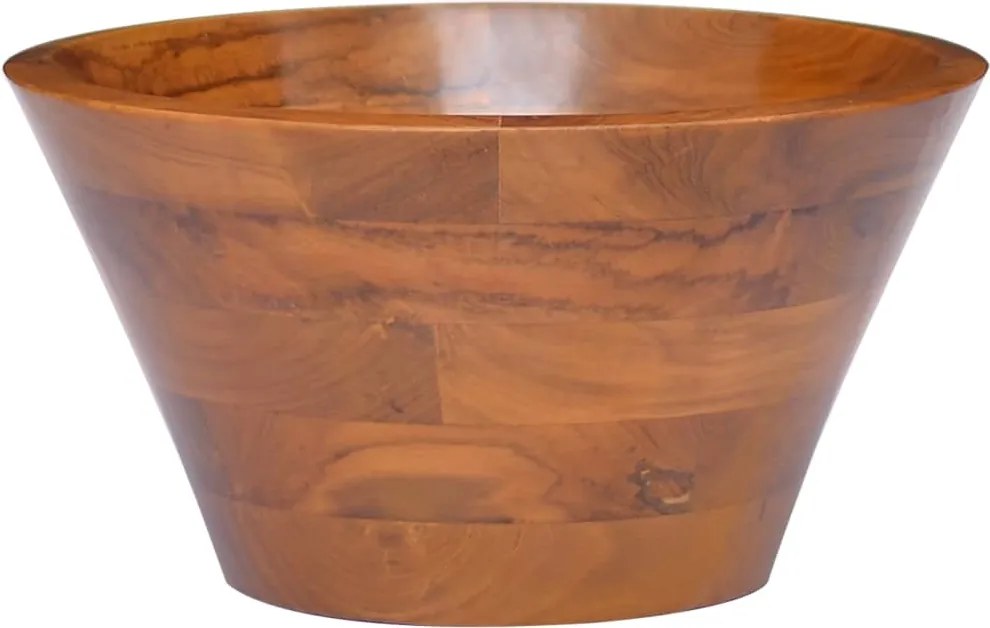 vidaXL tömör tikfa mosdókagyló 40 x 20 cm