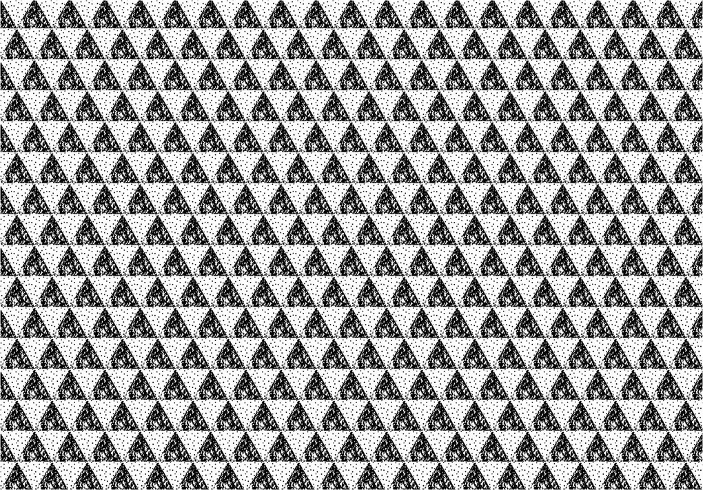Fotótapéta Geometrikus absztrakt vinil háromszögek 254x184 +ragasztó