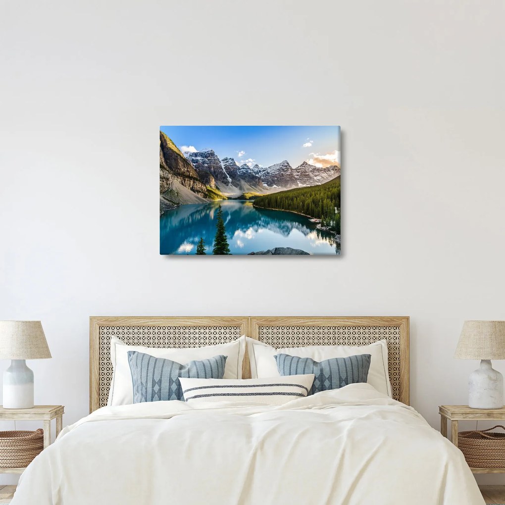 Kép - Kanada, Banff Nemzeti Park, Moraine Lake (70x50 cm)