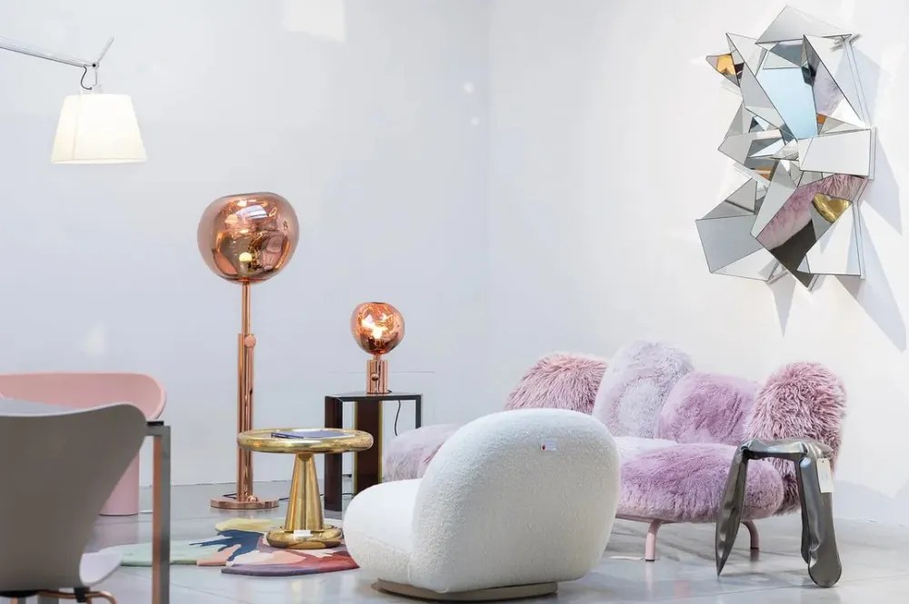 TOM DIXON MET01COEU MELT Réz Színű Asztali Lámpa 1XE14 25W IP20