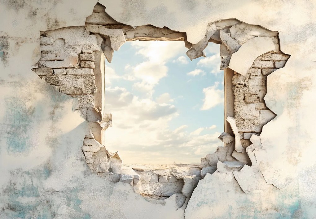Fotótapéta - Ablak az égbe (147x102 cm)