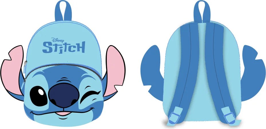 Disney Lilo és Stitch, A csillagkutya Wink 3D plüss hátizsák, táska 30 cm
