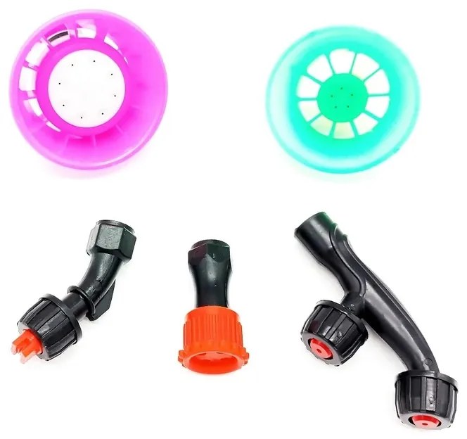 2 az 1-ben akkus permetező KF-16C-47 16 literes kapacitással, 5 különböző fejjel