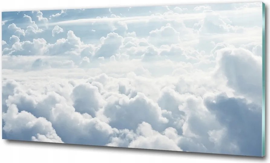 Fotó üvegkép Tó a hegyekben 125x50