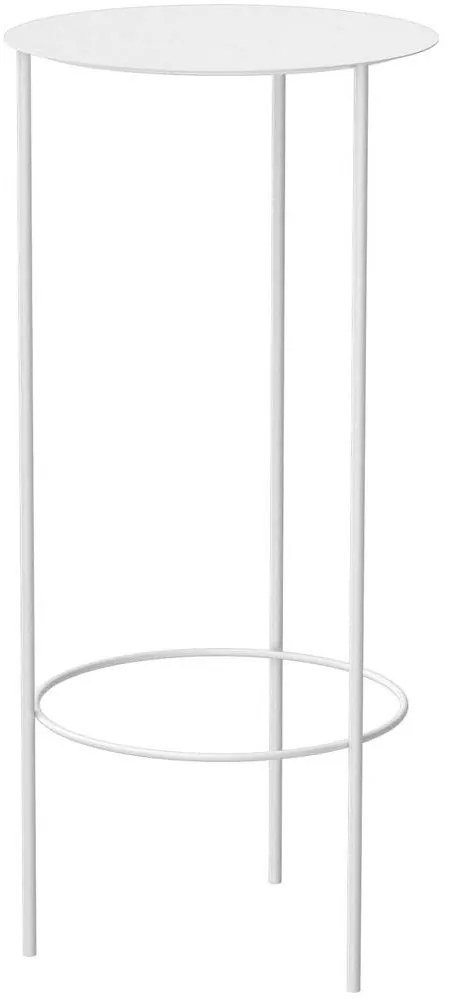 Virágállvány 70x32 cm fehér