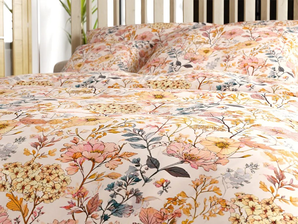 Pamut ágynemű BLUMIRA POLY színes kivitel Ágyneműhuzat mérete: 70 x 90 cm | 140 x 220 cm