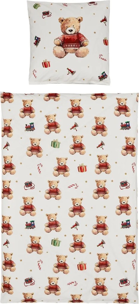 Gyerek ágynemű Renforcé pamutból BAILEY színes Ágyneműhuzat mérete: 80 x 80 cm | 135 x 200 cm