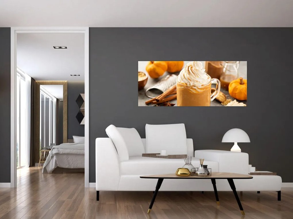 Kép - Tök latté (120x50 cm)