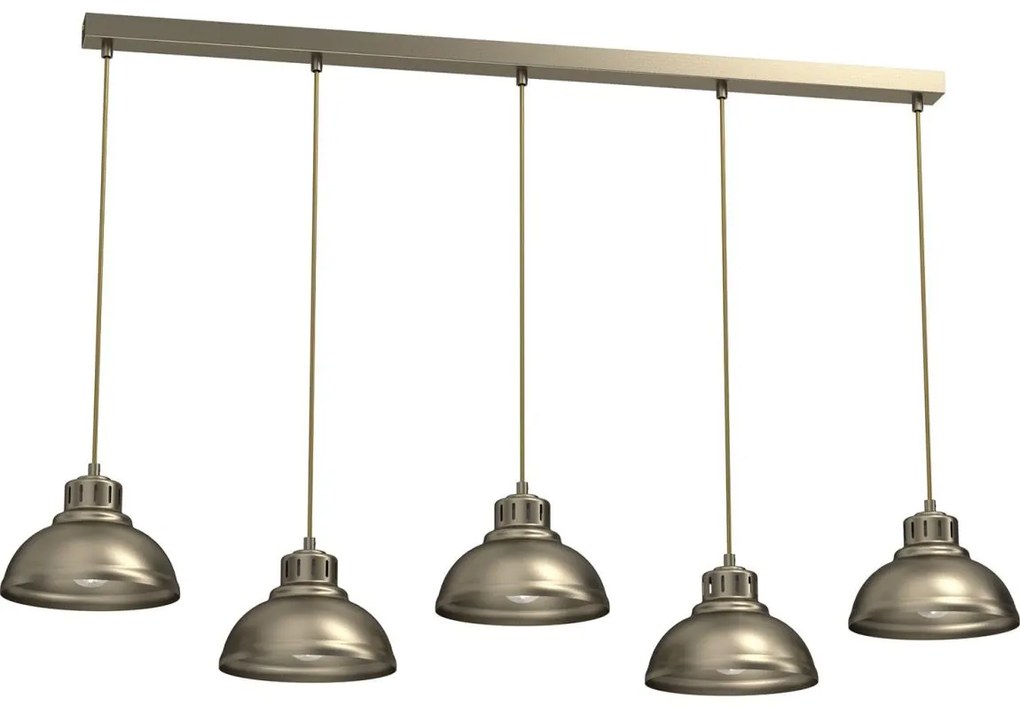 Csillár zsinóron SVEN 5xE27/15W/230V réz