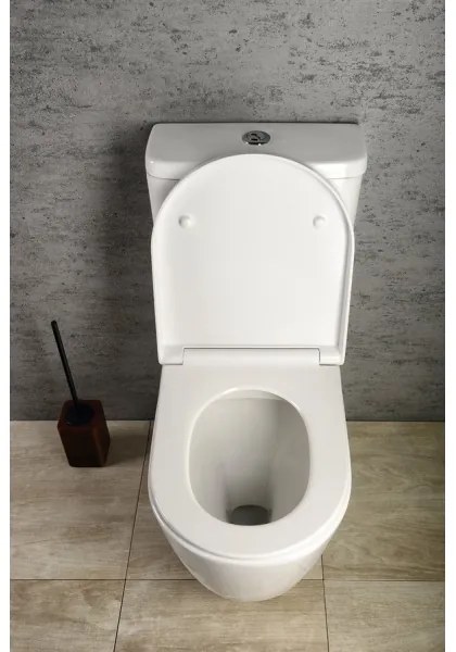 Sapho - kombinált WC TURKU alsó/hátsó lefolyás kerámia/fehér