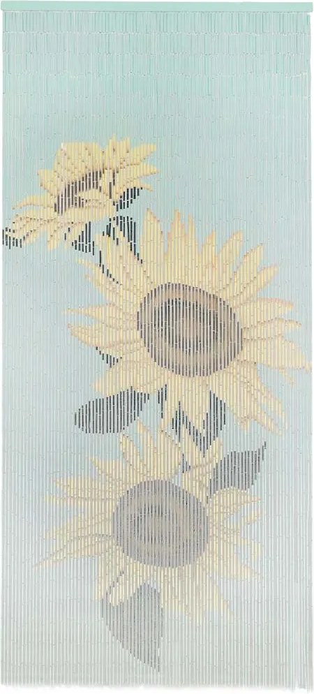 vidaXL bambusz szúnyogháló ajtófüggöny 90 x 200 cm