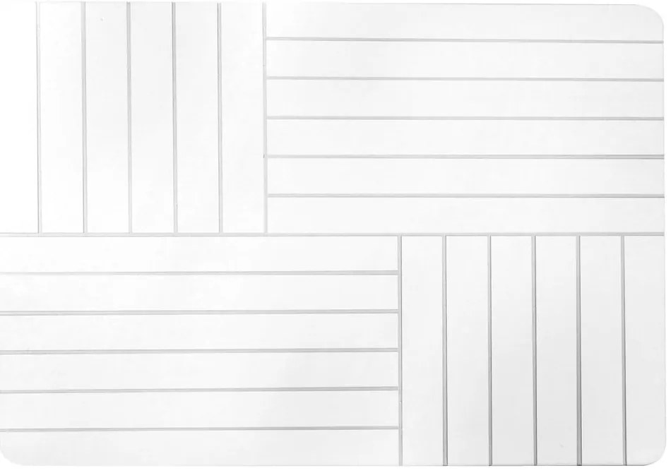 Fehér fürdőszobai kilépő 50x70 cm Malta – douceur d'intérieur